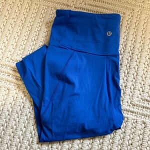 lululemon athletica Blue Leggings
